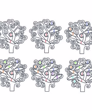 Family Tree Sterling Silver Personalized Necklace