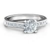 Elegante hertogin ring met schouderaccenten