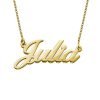 Small Classic Name Necklace in 18k Gold-Plated