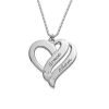 Two Hearts Forever One met diamanten ketting