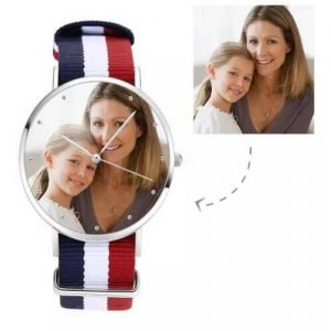 Uniseks fotohorloge kleur nylon band