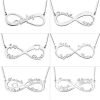 Collier Prénom Infini Personnalisé Argent Massif