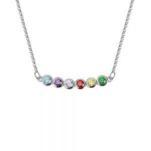 Collar personalizado con piedra natal